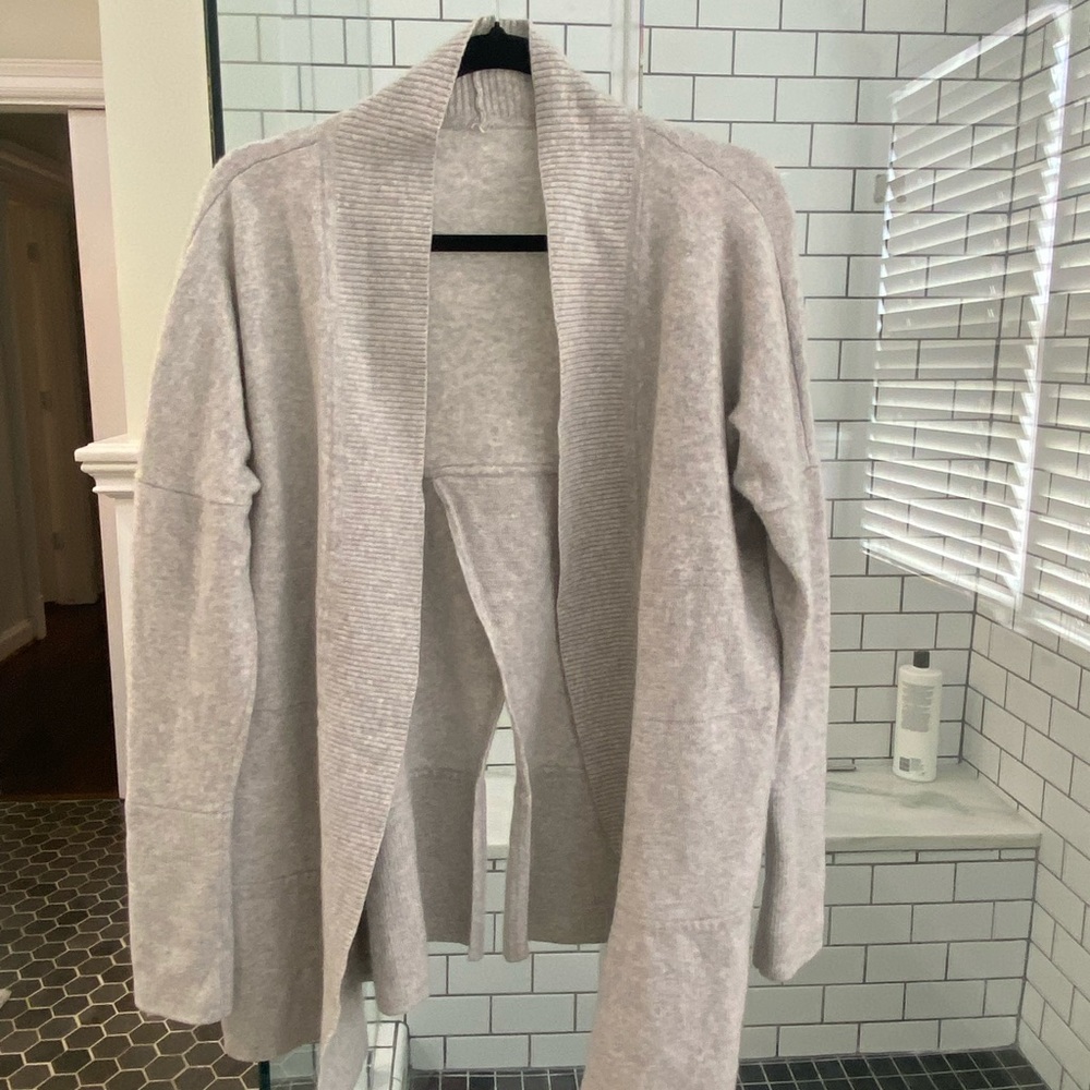 100% Cashmere Lululemon Cardigan